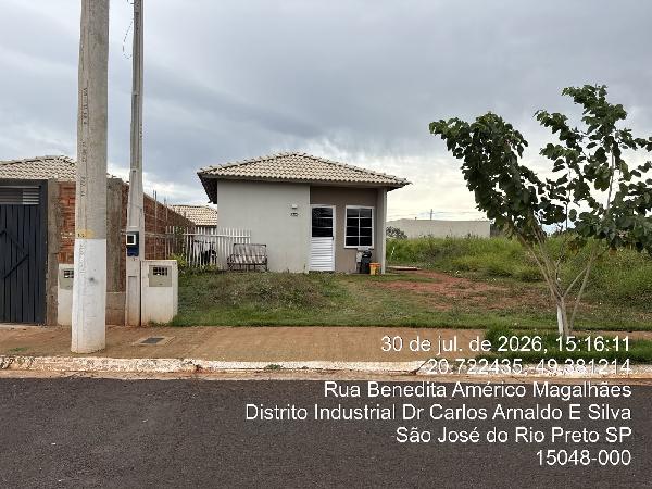 Casa em São José do Rio Preto, Res Tabarana, Rua Benedita Americo Magalhaes, N. 927, Qd 03 Lt 01, SP. Área: 43.99m2