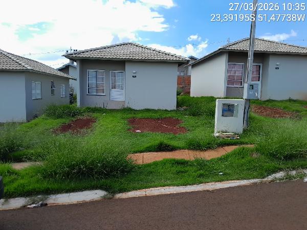 Casa em Arapongas, Loteamento Viver Bem Arapongas 2, Avenida Gaturamo Alcaide, N. 95, Lt 12 Qd 25, PR. Área: 43.85m2