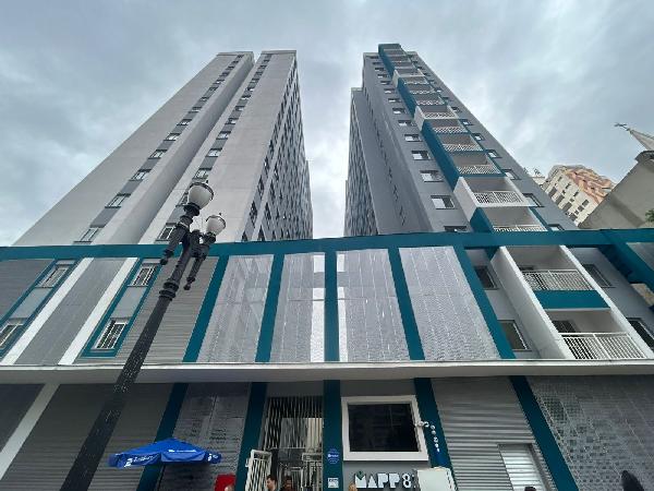 Apartamento em São Paulo, Santa Efigenia, Avenida Rio Branco, N. 82, Apto 301, Tipo A, 3º Pav, Torre B, SP. Área: 33.83m2