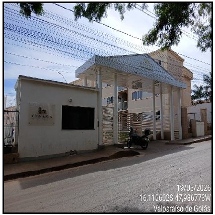 Apartamento em Valparaíso de Goiás, Parque Marajo, Rua Recife, N. Sn, Apto 202, 02 Pav Bl 08 Ch 42 Qd 08, GO. Área: 44.11m2