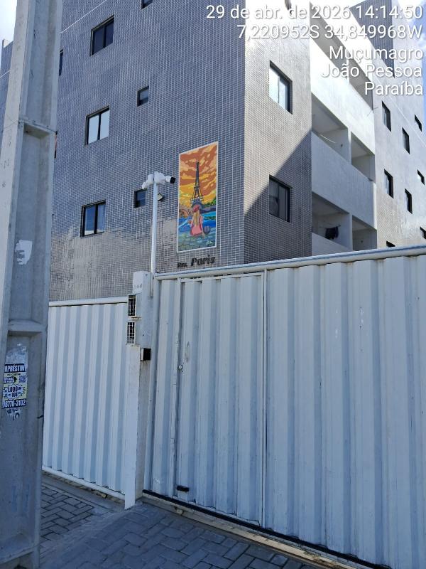 Apartamento em João Pessoa, Gramame, Rua Milton De Oliveira Melo, N. 151, Apto 403, 3º Andar, PB. Área: 40.55m2
