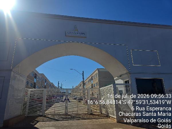 Apartamento em Valparaíso de Goiás, Chacaras Brasil A, Quadra 02, N. Sn, Apto 202, Bl 32 Ch 07 Rua Esperanca, GO. Área: 44.11m2