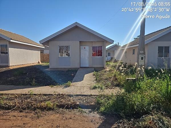 Casa em Morro Agudo, Residencial Alfredo Benedetti, Rua Jose Rodrigues De Carvalho, N. 45, Lt 16 Qd 23, SP. Área: 49.14m2
