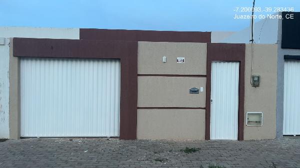Casa em Juazeiro do Norte, Pedrinhas, Rua Comerciante Jose Quintino Leite, N. 192, Lt 52 Qd I, CE. Área: 86m2