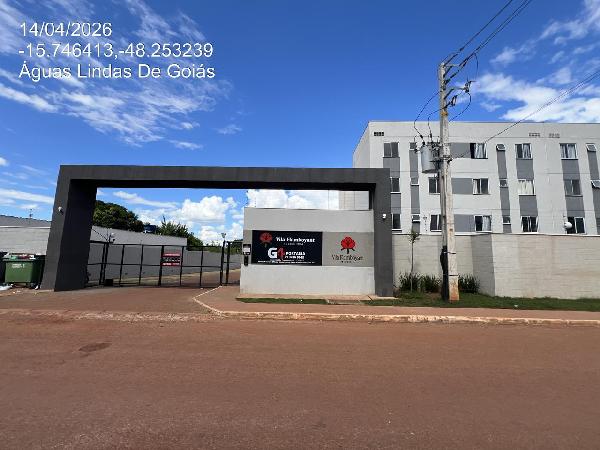 Apartamento em Águas Lindas de Goiás, Chacaras Coimbra, Quadra P, N. Sn, Apto 102, Bl I Vg 38, GO. Área: 43.4m2