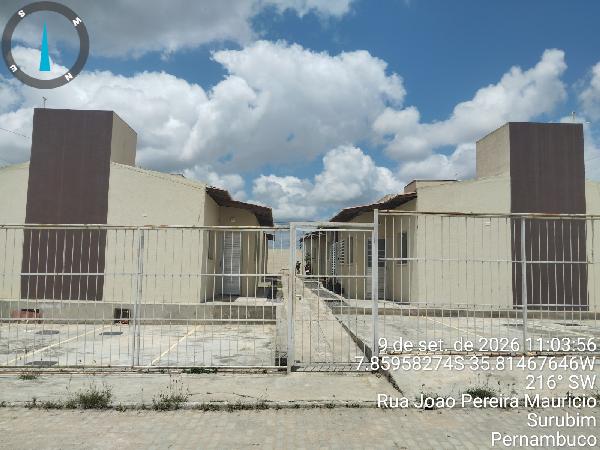 Casa em Surubim, Lagoa Da Vaca, Rua João Pereira Mauricio, N. 59, Cs 10 Lt 14a1621a23 Qd E Lot Vida Nova, PE. Área: 60.6m2 Casa em Surubim, Lagoa Da Vaca, Rua João Pereira Mauricio, N. 59, Cs 10 Lt 14a1621a23 Qd E Lot Vida Nova, PE. Área: 60.6m2