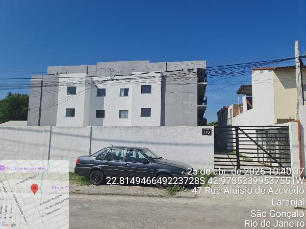 Apartamento em São Gonçalo, J Nossa Senhora Auxi, Rua Aluisio De Azevedo, N. 170, Apto 201, Vg 05, RJ. Área: 42.64m2