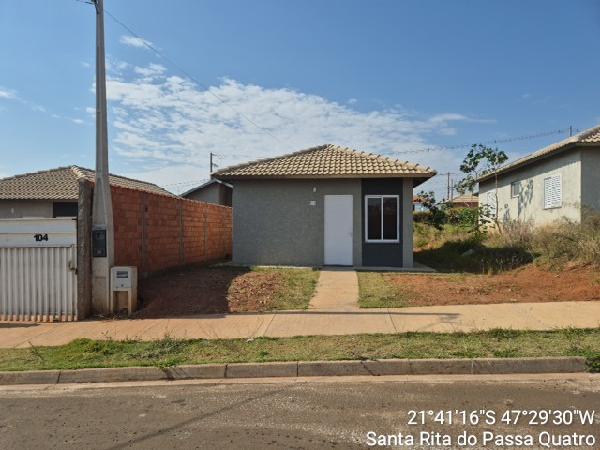 Casa em Santa Rita do Passa Quatro, Jardim Recanto Dos Passaros, Rua Natal Miskulin Antiga Rua 10, N. 94, Qd J Lt 30, SP. Área: 46.7m2