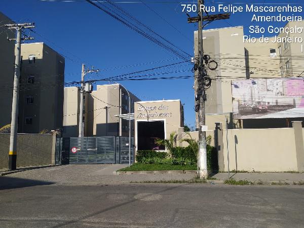 Apartamento em São Gonçalo, Amendoeira, Rua Felipe Mascarenhas, N. 800, Apto 202, Bloco 08, RJ. Área: 40.82m2 Apartamento em São Gonçalo, Amendoeira, Rua Felipe Mascarenhas, N. 800, Apto 202, Bloco 08, RJ. Área: 40.82m2