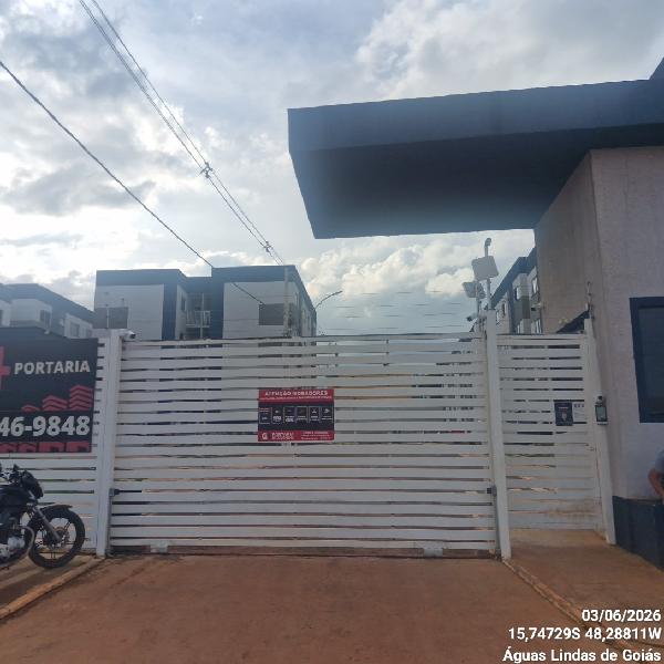 Apartamento em Águas Lindas de Goiás, Parque Da Barragem Setor 11, Rua 06, N. Sn, Apto 101, Lt 03 Qd 89 Cj A Tr 04 Vg 106, GO. Área: 44.92m2